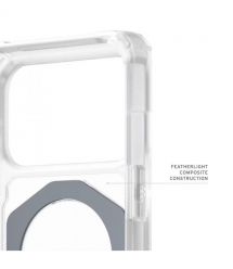 UAG Чехол UAG для iPhone 17 Pro, Plasma XTE MagSafe, Clear/Titanium