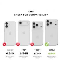 UAG Чохол UAG для iPhone 17 Pro Max, Plyo MagSafe, Ice/Silver