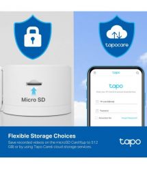 TP-Link IP-Камера Tapo C125 4MP N300 microSD motion detection, штучный интелект