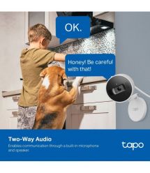 TP-Link IP-Камера Tapo C125 4MP N300 microSD motion detection, штучный интелект