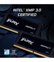 Kingston Пам'ять ноутбука Kingston DDR5 32GB KIT (16GBx2) 6000 FURY Impact XMP