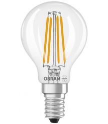 Osram Лампа OSRAM LED E14 3.4Вт 4000K 470Лм P45 філаментна
