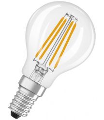 Osram Лампа OSRAM LED E14 3.4Вт 4000K 470Лм P45 філаментна