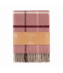 ARDESTO Плед Ardesto Leonardo Alpina, 140x200см, 100% вовна, рожевий