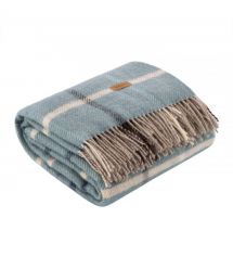 ARDESTO Плед Ardesto Leonardo Alpina, 140x200см, 100% вовна, блакитний