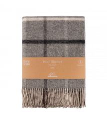 ARDESTO Плед Ardesto Leonardo Alpina, 140x200см, 100% вовна, сірий