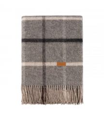 ARDESTO Плед Ardesto Leonardo Alpina, 140x200см, 100% вовна, сірий