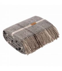 ARDESTO Плед Ardesto Leonardo Alpina, 140x200см, 100% вовна, сірий