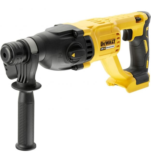 DeWALT Перфоратор акумуляторний DeWalt SDS PLUS 18В 2.6Дж 0-5500уд/хв 0-1150об/хв 3 режими 2.77кг без АКБ та ЗП