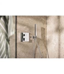 Grohe Душевая система QuickFix Precision Cube скрытого монтажа из Vitalio Rain Mono 310 Cube, хром