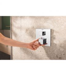 Grohe Душевая система QuickFix Precision Cube скрытого монтажа из Vitalio Rain Mono 310 Cube, хром