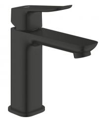 Grohe QuickFix Dice Black sink mixer M-size, spout length - 116mm, non-return, 1 lever, matte black