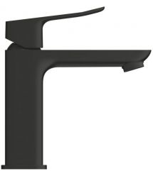 Grohe QuickFix Dice Black sink mixer M-size, spout length - 116mm, non-return, 1 lever, matte black