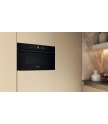 Whirlpool Микроволновая печь встраиваемая, 31л, электронное упр., 1000Вт, гриль, дисплей, черный