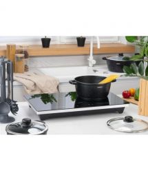 ARDESTO Набор посуды Gemini Anzio, 6 предметов, алюминий, черный