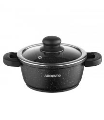 ARDESTO Набор посуды Gemini Anzio, 6 предметов, алюминий, черный