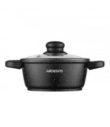 ARDESTO Набор посуды Gemini Anzio, 6 предметов, алюминий, черный