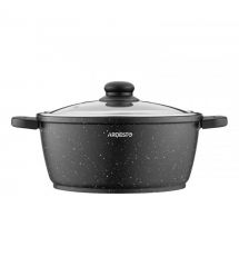 ARDESTO Набор посуды Gemini Anzio, 6 предметов, алюминий, черный