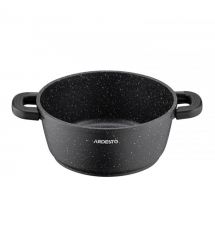 ARDESTO Набор посуды Gemini Anzio, 6 предметов, алюминий, черный
