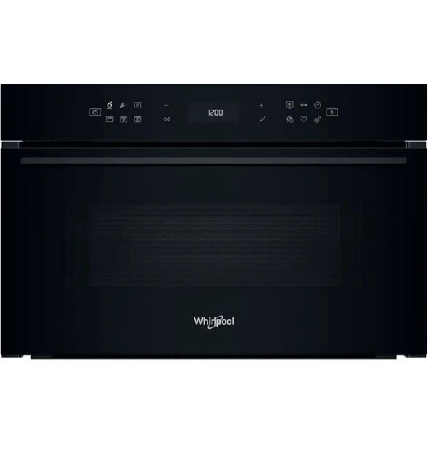 Whirlpool Микроволновая печь встраиваемая, 31л, электронное упр., 1000Вт, гриль, дисплей, черный