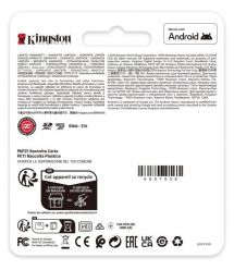 Kingston Карта пам'яті Kingston microSD 512GB C10 UHS-I U3 A2 V30 R200/W160MB/s