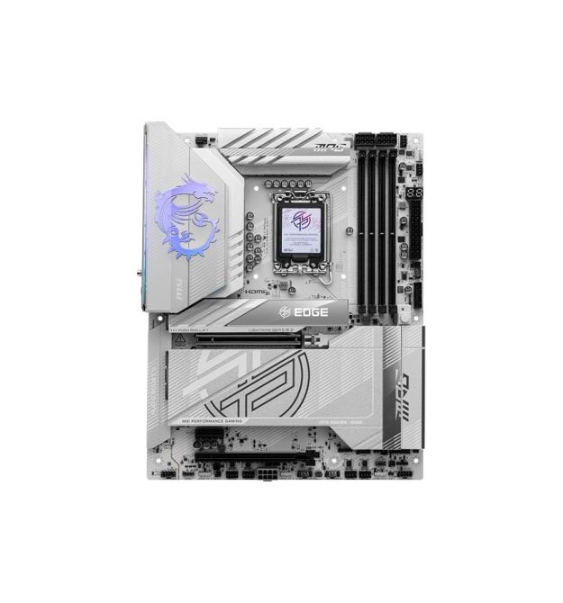 MSI Материнcкая плата MPG Z890 EDGE TI WIFI s1851 Z890 4xDDR5 M.2 HDMI WiFi BT ATX