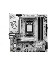 MSI Материнcкая плата B850M GAMING PLUS WIFI6E sAM5 B850 4xDDR5 M.2 HDMI DP WiFi BT mATX