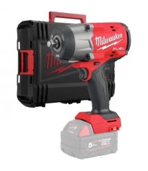 Milwaukee Гайковерт ударний акумуляторний Milwaukee M18 FHIW2F12-0X 18В 1491Нм 0-2000об/хв 1/2" кейс 3.4кг без АКБ та ЗП