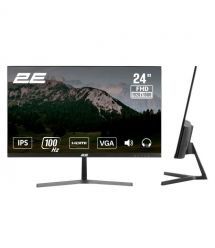 2E Монітор 2E 23.8" D2425B D-Sub, HDMI, MM, IPS, 100Hz, FreeSync
