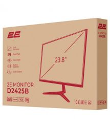 2E Монітор 2E 23.8" D2425B D-Sub, HDMI, MM, IPS, 100Hz, FreeSync