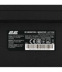 2E Монітор 2E 27" A2725B D-Sub, HDMI, VA, 100Hz