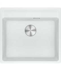 Franke Мойка кухонная Maris, фрагранит, прямоуг., без крыла, 560х510х200мм, чаша- 1, врезная, MRG 610-52 TL, белый