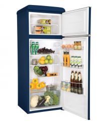 SNAIGE Холодильник Snaige з верхн. мороз., 147.5x56х63, холод.відд.-166л, мороз.відд.-46л, 2дв., A++, ST, retro, синій