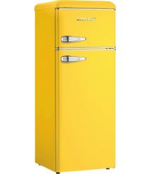 SNAIGE Холодильник Snaige з верхн. мороз., 147.5x56х63, холод.відд.-166л, мороз.відд.-46л, 2дв., A++, ST, retro, жовтий