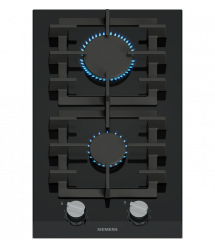 Siemens Siemens Hob gas on glass, 30cm, Domino, black