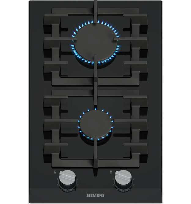 Siemens Siemens Hob gas on glass, 30cm, Domino, black