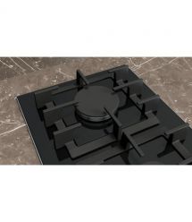 Siemens Siemens Hob gas on glass, 30cm, Domino, black