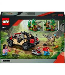 LEGO Конструктор LEGO Jurassic World Втеча по бездоріжжю від раптора