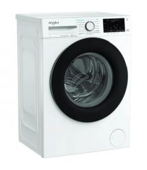 Whirlpool Стиральная машина фронтальная, 7кг, 1200, A+++, 49.6см, дисплей, пар, инвертор, люк черный, белый