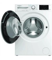 Whirlpool Стиральная машина фронтальная, 7кг, 1200, A+++, 49.6см, дисплей, пар, инвертор, люк черный, белый