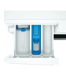 Whirlpool Стиральная машина фронтальная, 7кг, 1200, A+++, 49.6см, дисплей, пар, инвертор, люк черный, белый