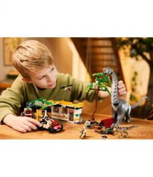 LEGO Конструктор LEGO Jurassic World Місія з відстеження раптора і титанозавра