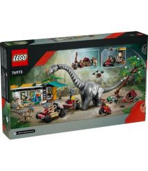 LEGO Конструктор LEGO Jurassic World Місія з відстеження раптора і титанозавра