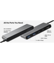 Belkin Хаб USB-C 7в1 Multiport Dock 100Вт