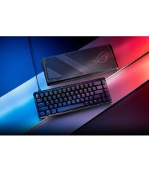 ASUS Клавиатура механическая ROG Falchion Ace HFX, 68key, HFX Magnetic Switches, USB-A, EN/UK, RGB, чёрный