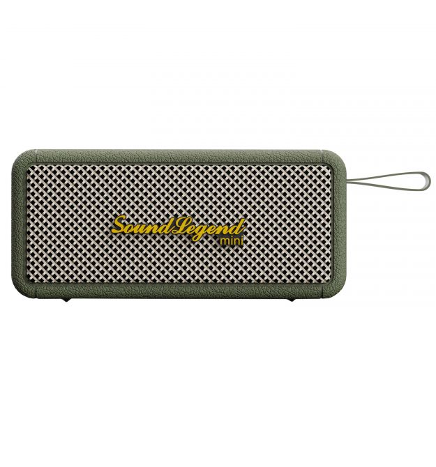 2E Портативная акустическая система SoundLegend Mini 40Вт, BT 5.3, TWS, FLAC, MP3, WAV, EQ, Power Bank, IPX6, Зелёный