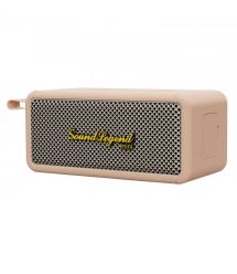 2E Портативная акустическая система SoundLegend Mini 40Вт, BT 5.3, TWS, FLAC, MP3, WAV, EQ, Power Bank, IPX6, Коричневый