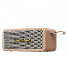 2E Портативная акустическая система SoundLegend Mini 40Вт, BT 5.3, TWS, FLAC, MP3, WAV, EQ, Power Bank, IPX6, Коричневый