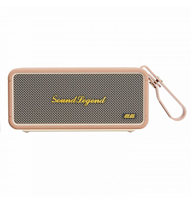 2E Портативная акустическая система 2E SoundLegend 80Вт, BT 5.3, TWS, FLAC, MP3, WAV, EQ, Power Bank, IPX6, RGB, Коричневый