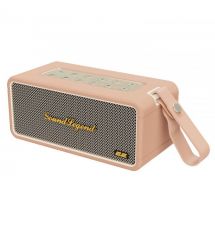 2E Портативная акустическая система 2E SoundLegend 80Вт, BT 5.3, TWS, FLAC, MP3, WAV, EQ, Power Bank, IPX6, RGB, Коричневый